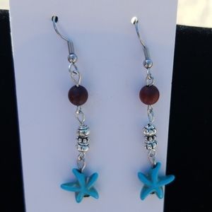 🔴🆕️Starfish earrings